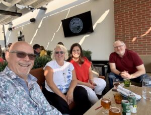 The four of us