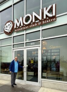 Entering Monki Bistro