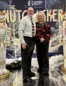 Nutcracker photo backdrop
