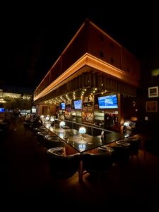 Bar area