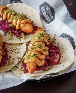 Taco of the month: Photo Credit Leopold's Tavern