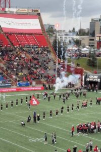 Stamps on the field