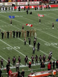 Singing O Canada