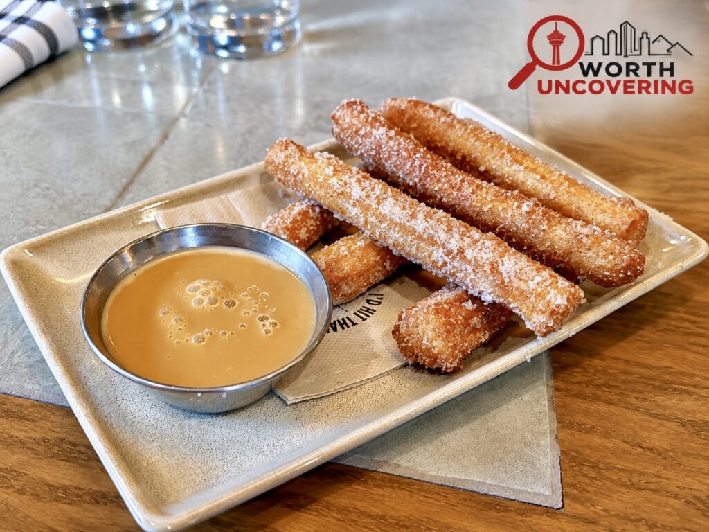 Worth Uncovering Churros with salted Dulce de leche