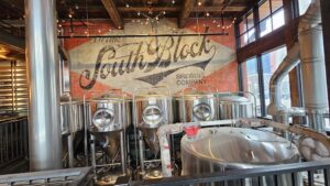 mural and brewery workings