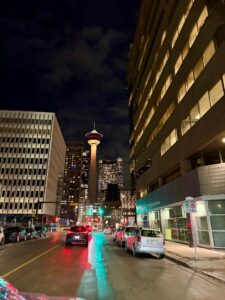 Calgary Night lights