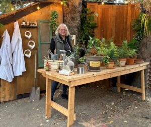 Bobbi in Herbology greenhouse