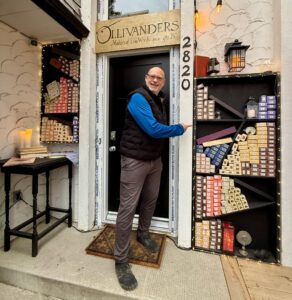 Geoff at Ollivanders