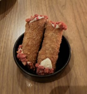 Sicilian cannoli