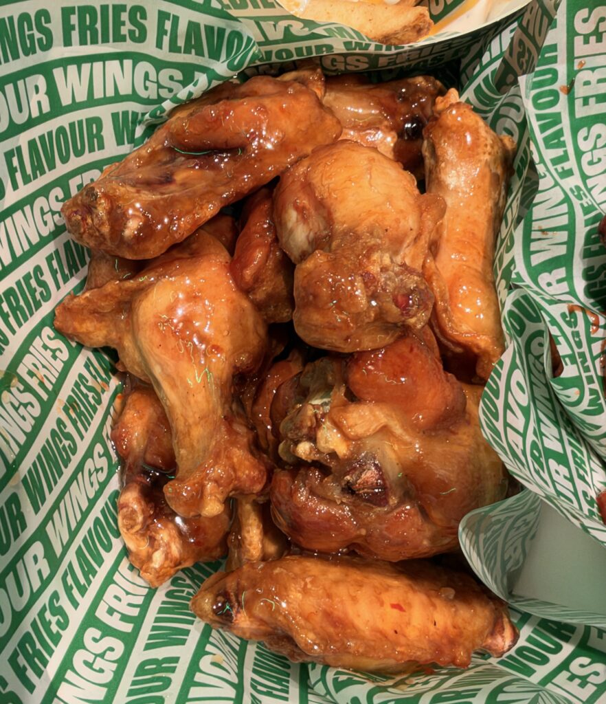 Apricot wings aka Honey Garlic